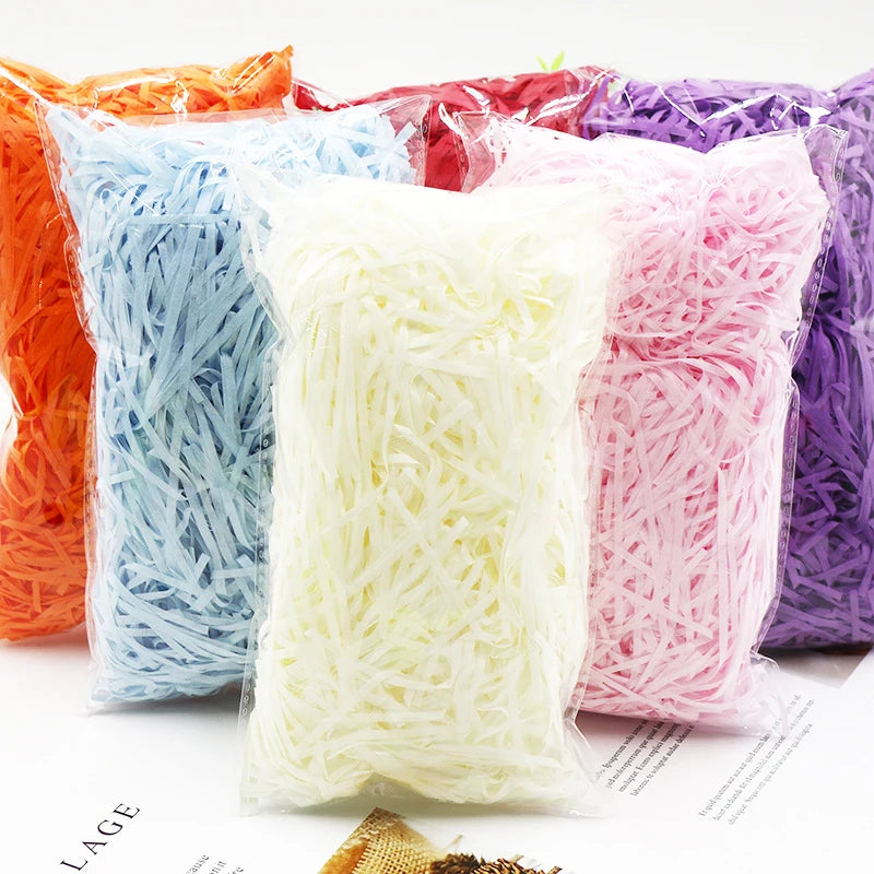 100g Colorful Shred Crinkle Paper
