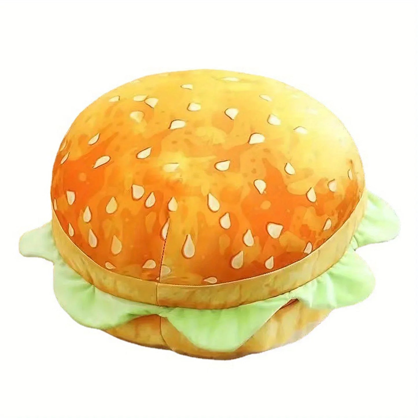 Realistic Burger Pillow