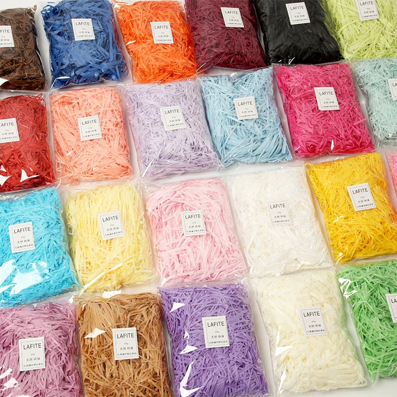 100g Colorful Shred Crinkle Paper