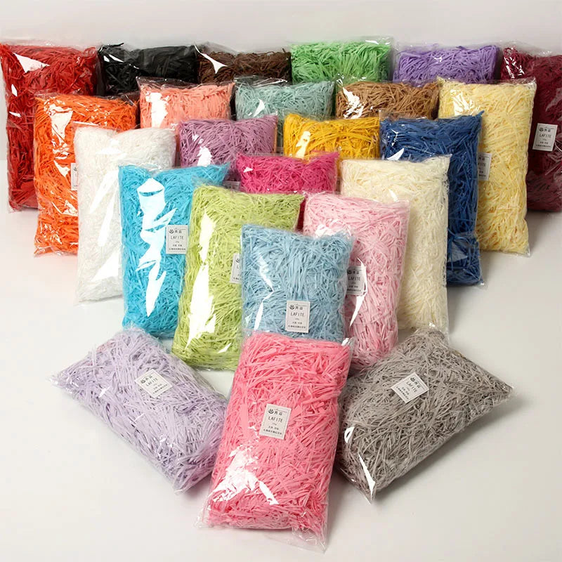 100g Colorful Shred Crinkle Paper