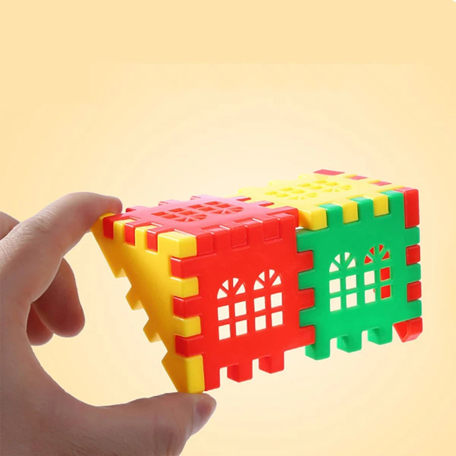 50pcs Colorful House Building Blocks