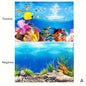 1pc Fish Tank Background Paper