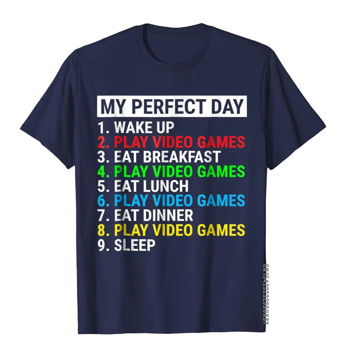 My Perfect Day Gamer T-Shirt