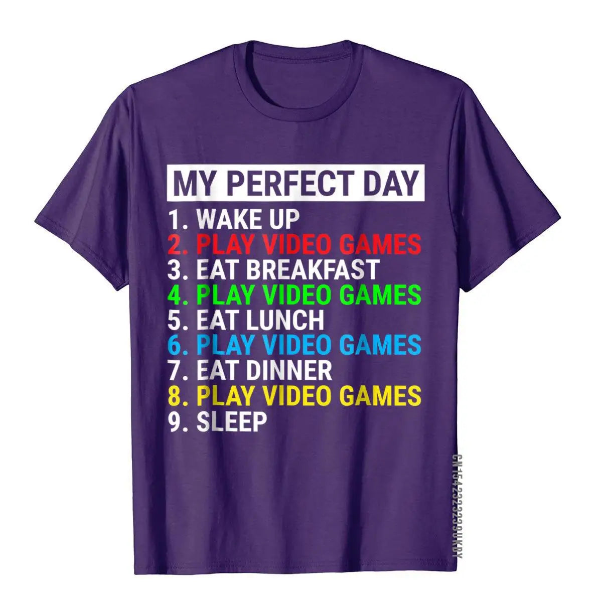My Perfect Day Gamer T-Shirt