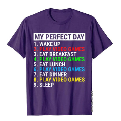 My Perfect Day Gamer T-Shirt