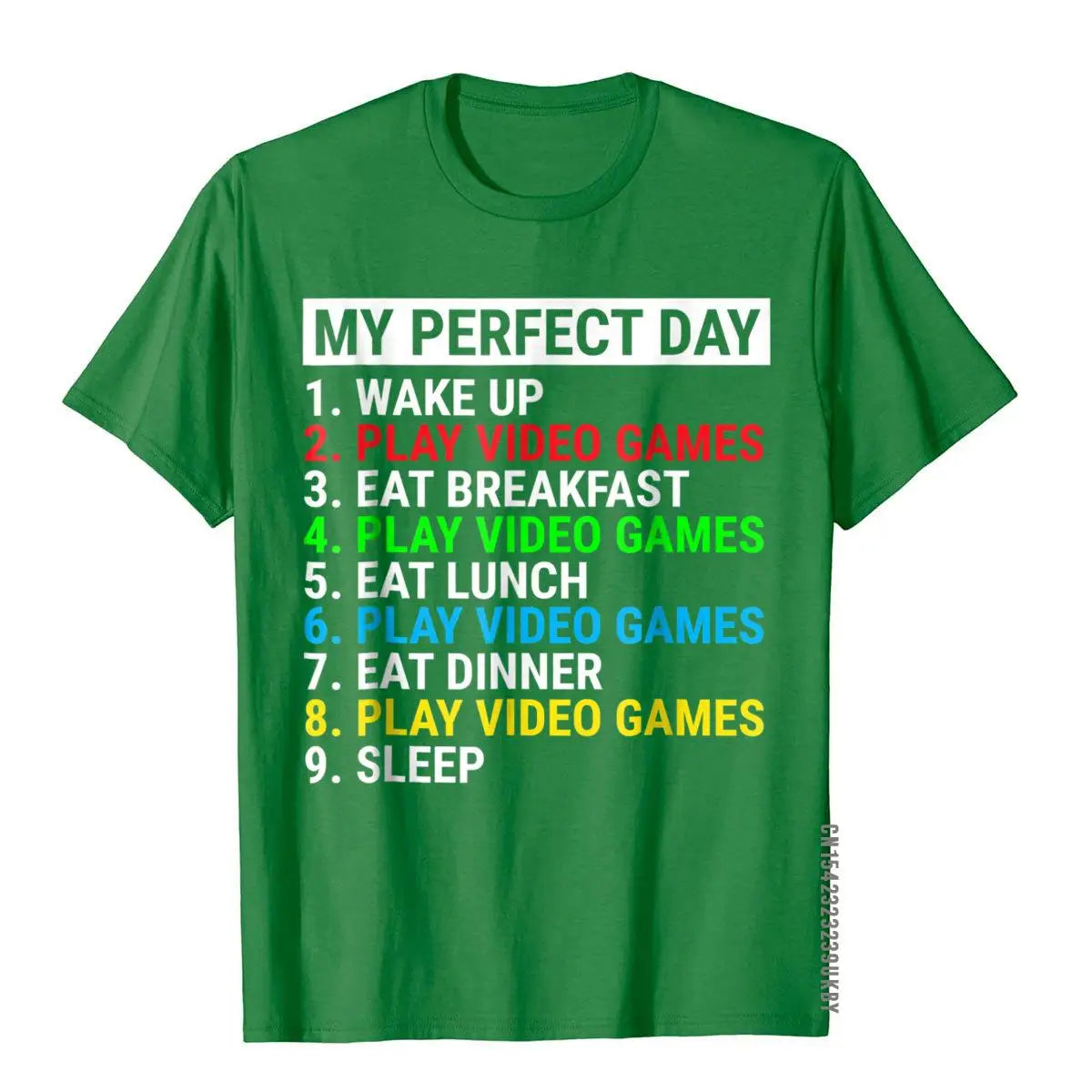 My Perfect Day Gamer T-Shirt