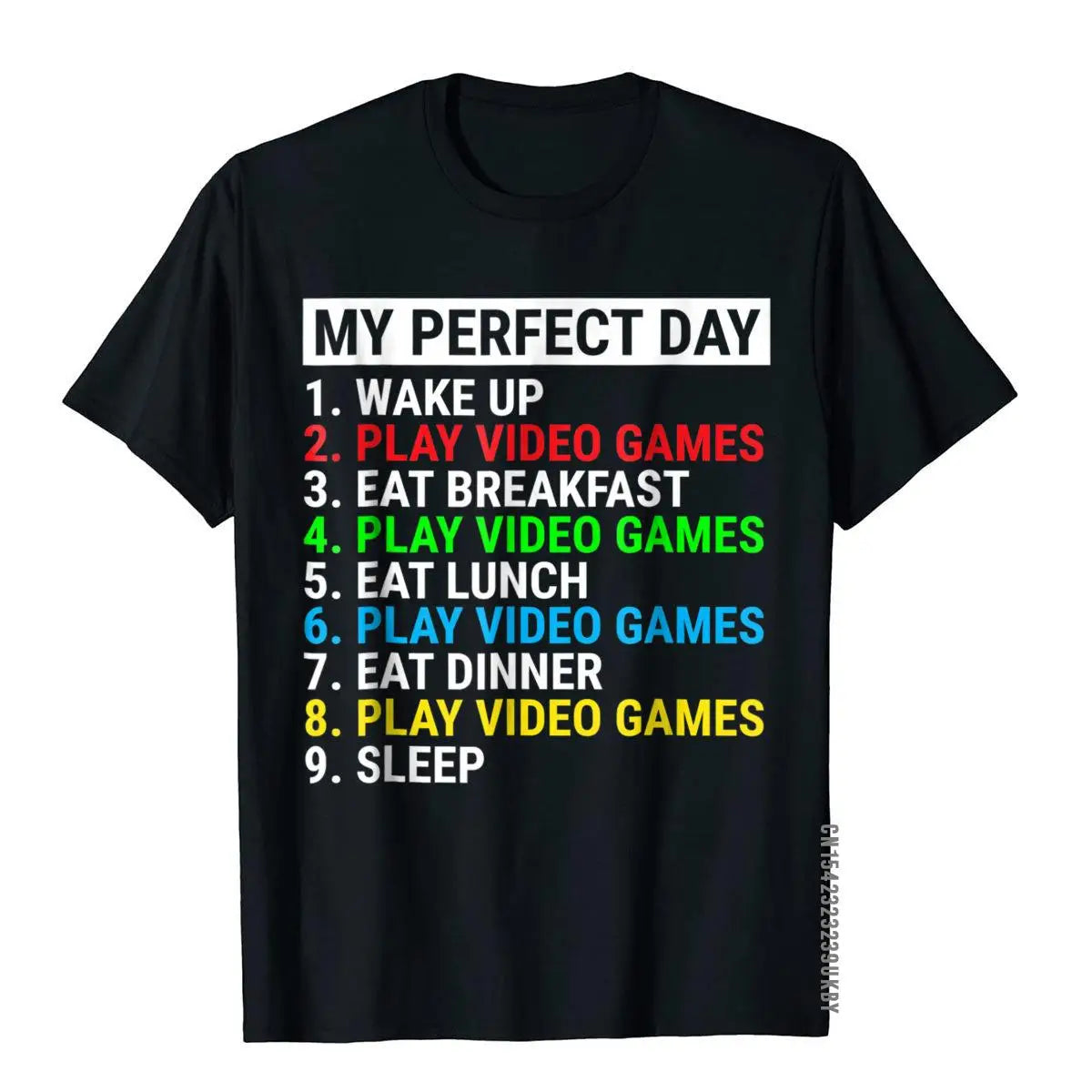 My Perfect Day Gamer T-Shirt