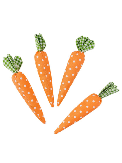 [Auspicious Props] Easter Fabric Carrot Toy Birthday Photo Kids Scene Baby Party Ornaments