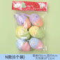 Easter Foam Carrot Toy Small Ornaments Colorful Eggs