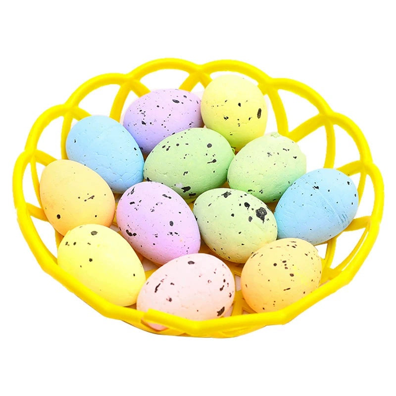 Easter Foam Carrot Toy Small Ornaments Colorful Eggs