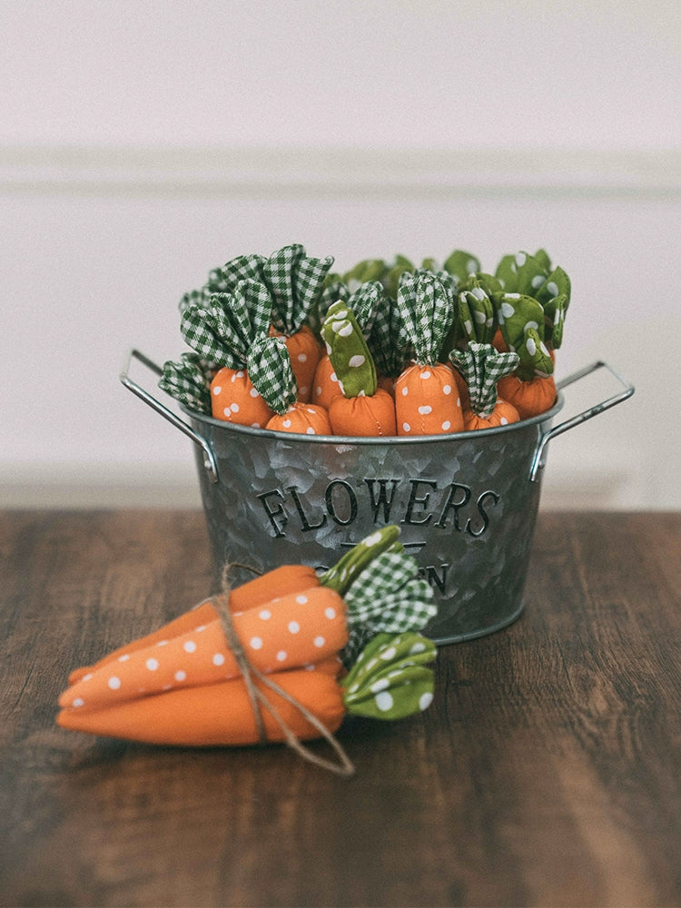 [Auspicious Props] Easter Fabric Carrot Toy Birthday Photo Kids Scene Baby Party Ornaments