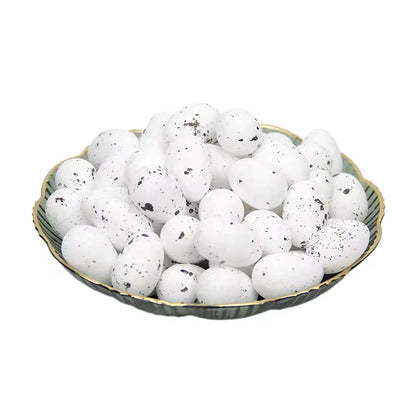 Bird Nest Rattan Artificial Easter Props Bird Nest