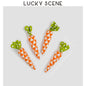 [Auspicious Props] Easter Fabric Carrot Toy Birthday Photo Kids Scene Baby Party Ornaments