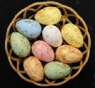 Easter Foam Carrot Toy Small Ornaments Colorful Eggs
