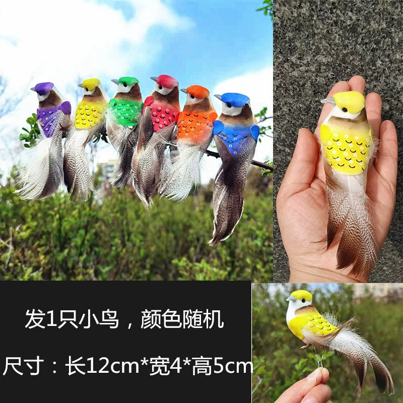 Bird Nest Rattan Artificial Easter Props Bird Nest