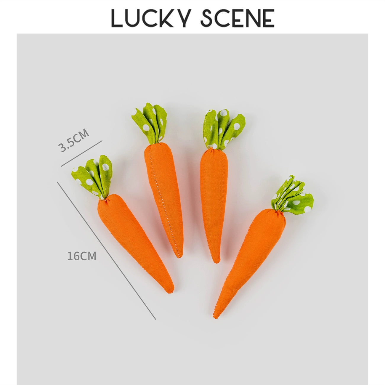 [Auspicious Props] Easter Fabric Carrot Toy Birthday Photo Kids Scene Baby Party Ornaments