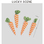 [Auspicious Props] Easter Fabric Carrot Toy Birthday Photo Kids Scene Baby Party Ornaments