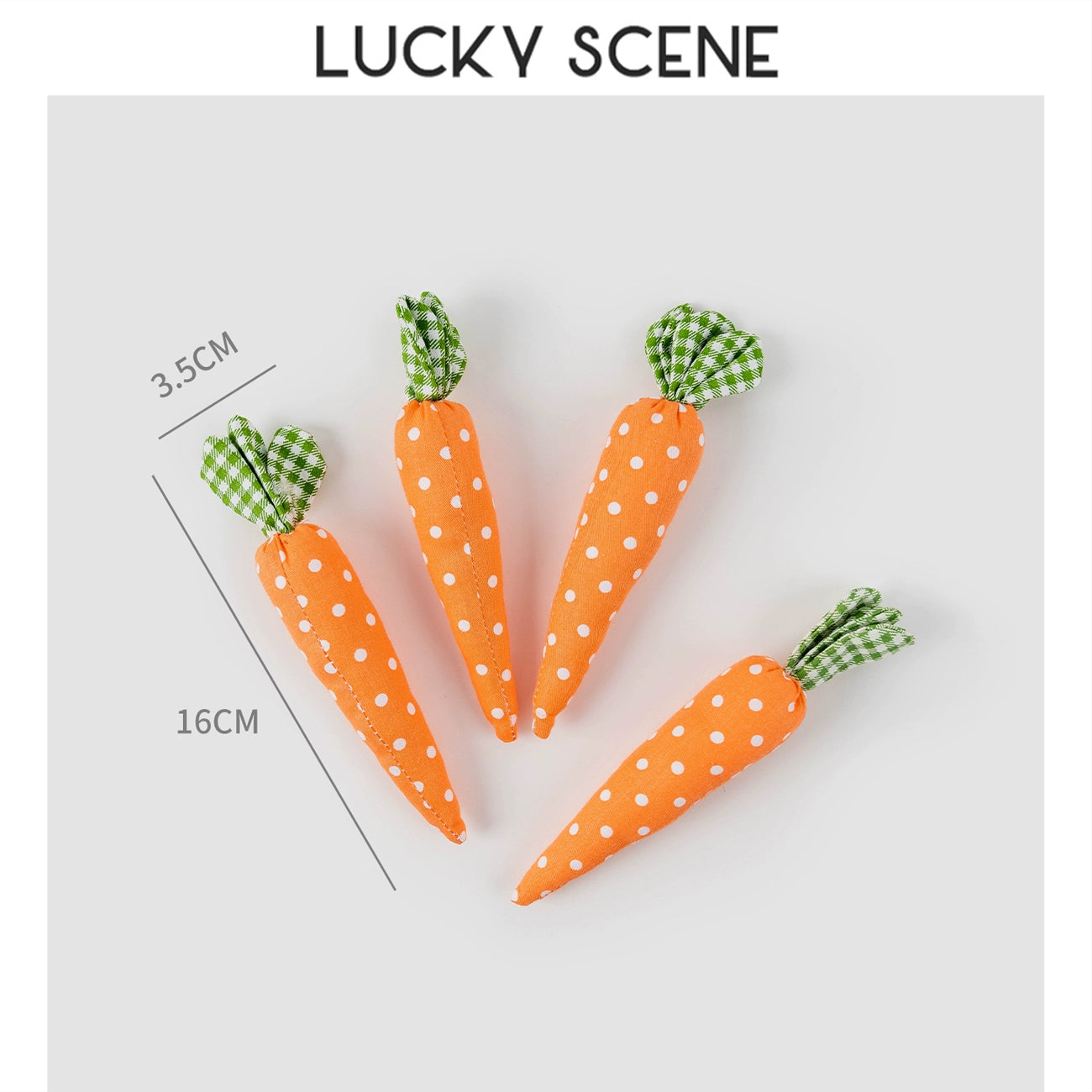 [Auspicious Props] Easter Fabric Carrot Toy Birthday Photo Kids Scene Baby Party Ornaments