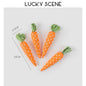 [Auspicious Props] Easter Fabric Carrot Toy Birthday Photo Kids Scene Baby Party Ornaments