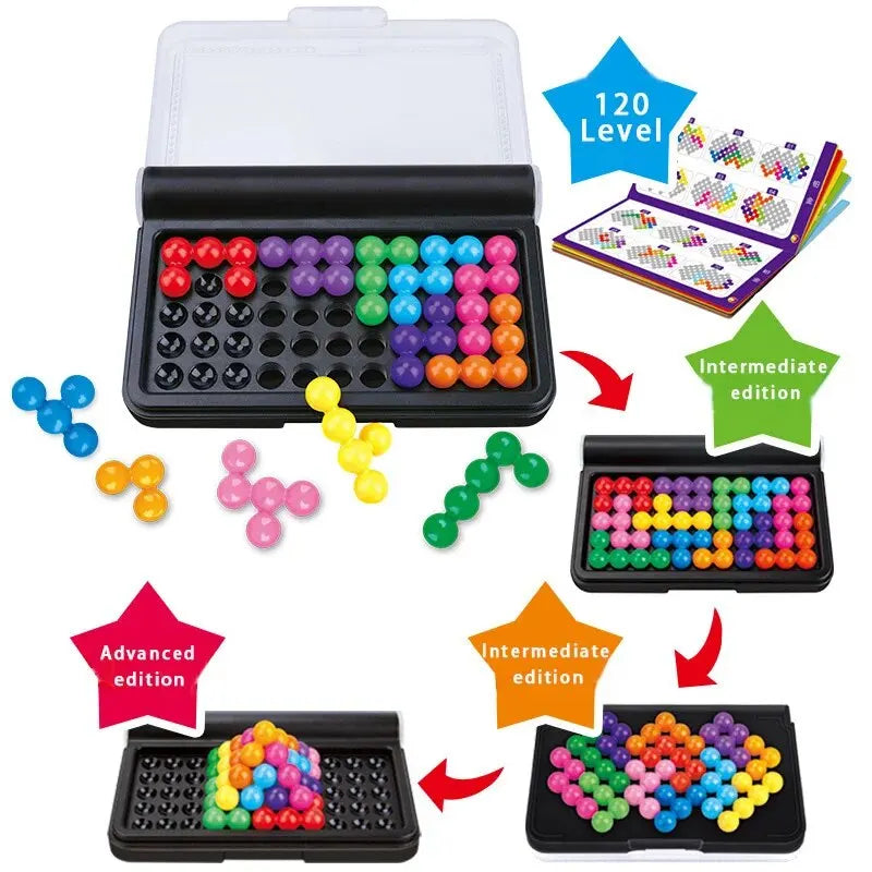 120 Challenges IQ 3D Puzzle Board Game