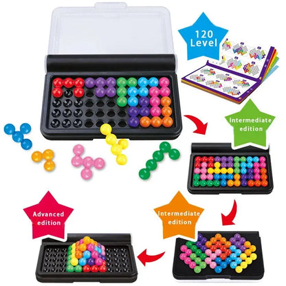 120 Challenges IQ 3D Puzzle Board Game
