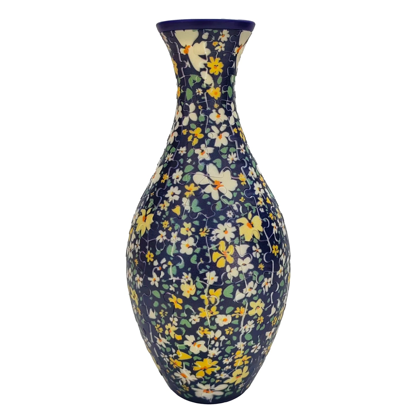 3D Puzzle Vase Building Blocks Unique Flower Vase Curved Puzzle Pieces House Warming Gift for Flower Arrangements Home Christmas