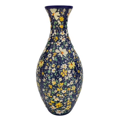 3D Puzzle Vase Building Blocks Unique Flower Vase Curved Puzzle Pieces House Warming Gift for Flower Arrangements Home Christmas
