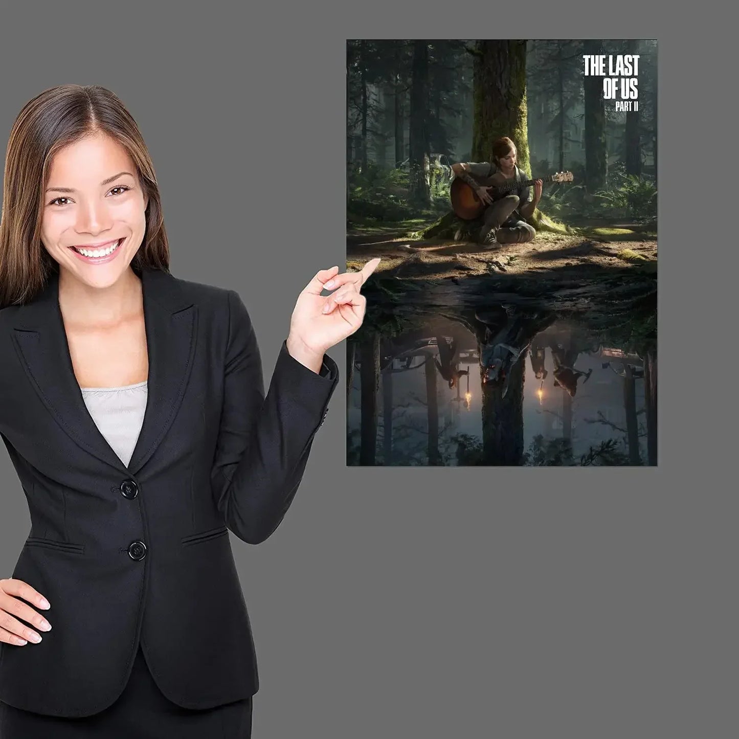 The Last Of Us Part II - Gaming Canvas Art Poster, Wall Art Picture Print, Modern Family Bedroom Decor Posters