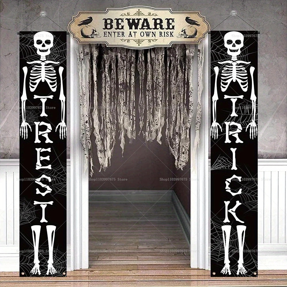 Halloween  Welcome Porch Sign