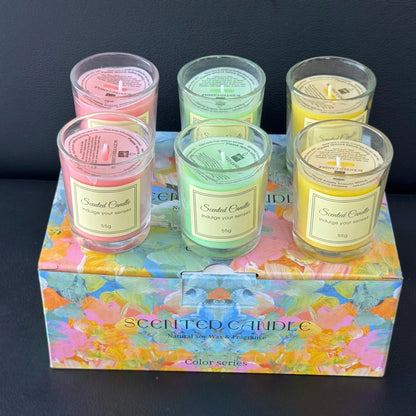 scented candles gift box