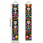 Dia De Los Muertos Porch Sign Banners Mexico Day of The Dead