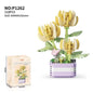 Puzzle Decompressing Building Blocks Toys, Block Toys Decorative Potted Plants,Party Favors,Assembling Blocks DIY Creative Decor