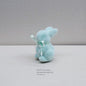 Short Velvet Moss Living Room Small Ornaments Easter Bunny
