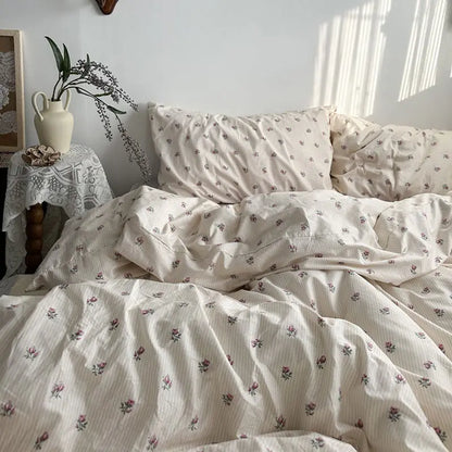 Grid Duvet Cover Set