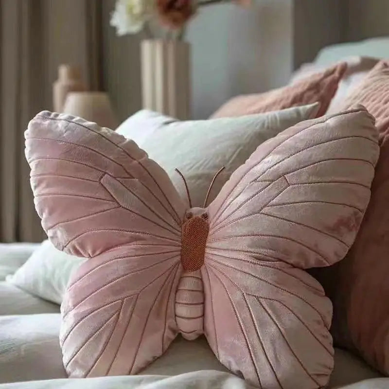 3D butterfly pillow