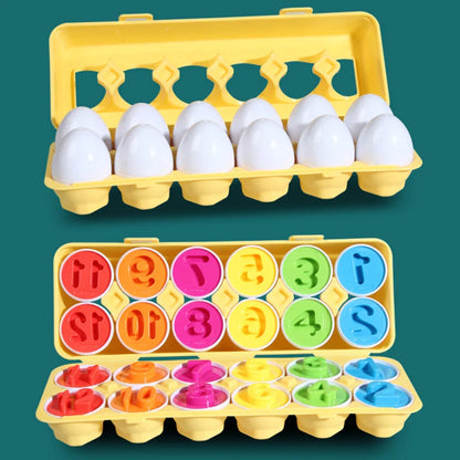 Eggs Screws 3D Puzzle Montessori