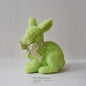 Short Velvet Moss Living Room Small Ornaments Easter Bunny