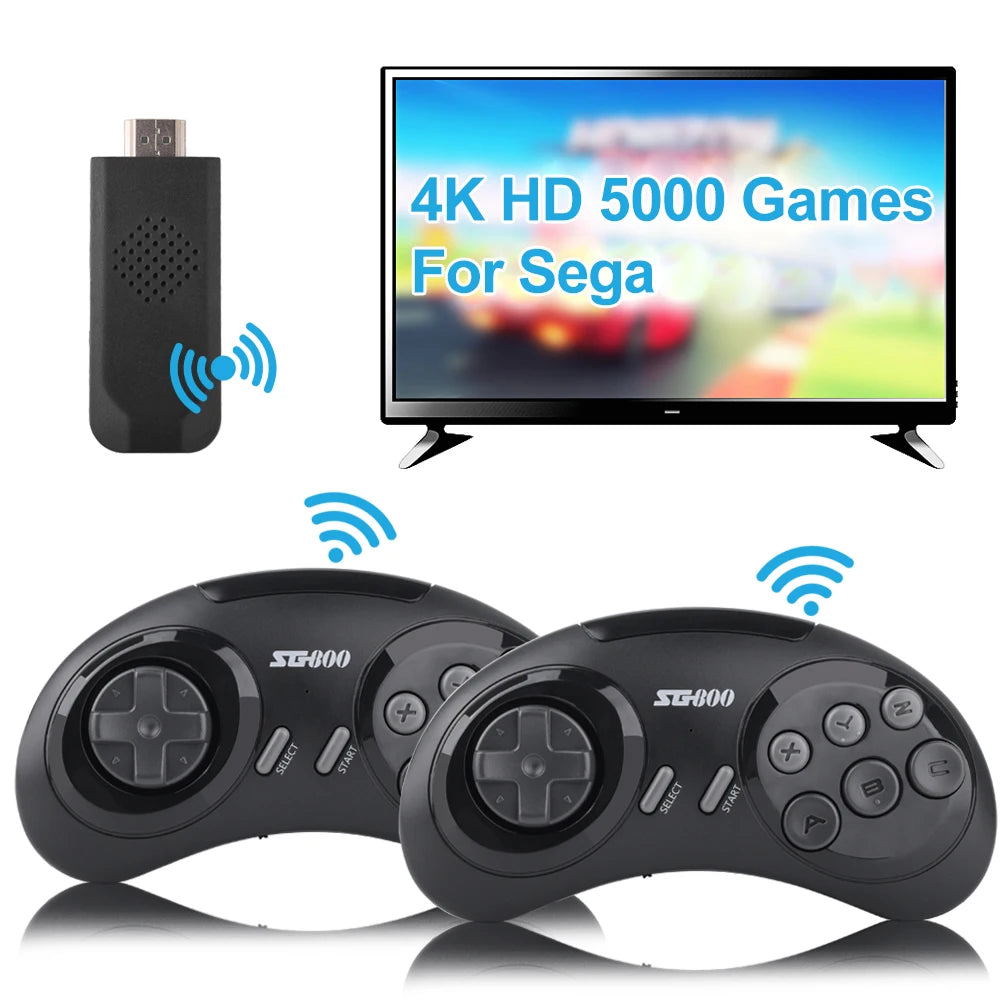 4K SG800 Retro Game Console Wireless Console