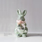Short Velvet Moss Living Room Small Ornaments Easter Bunny