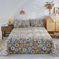 Flower Bed Sheet Set 3Pcs Cotton Thickened