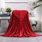 Soft Warm Blankets For Beds Winter Warm Coral Velvet Solid Sofa Cover Bedspread Winter Plaid Blankets Winter Sheet Bedspread