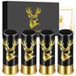 Elk Head Decor Plastic Shot Glasses 4pcs/Set Drinking Cup High Quality Plastic Shotgun Bullet Shape Water Wine Party Barware