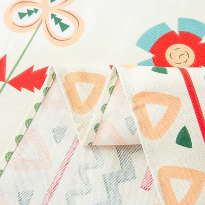 Flower Bed Sheet Set 3Pcs Cotton Thickened