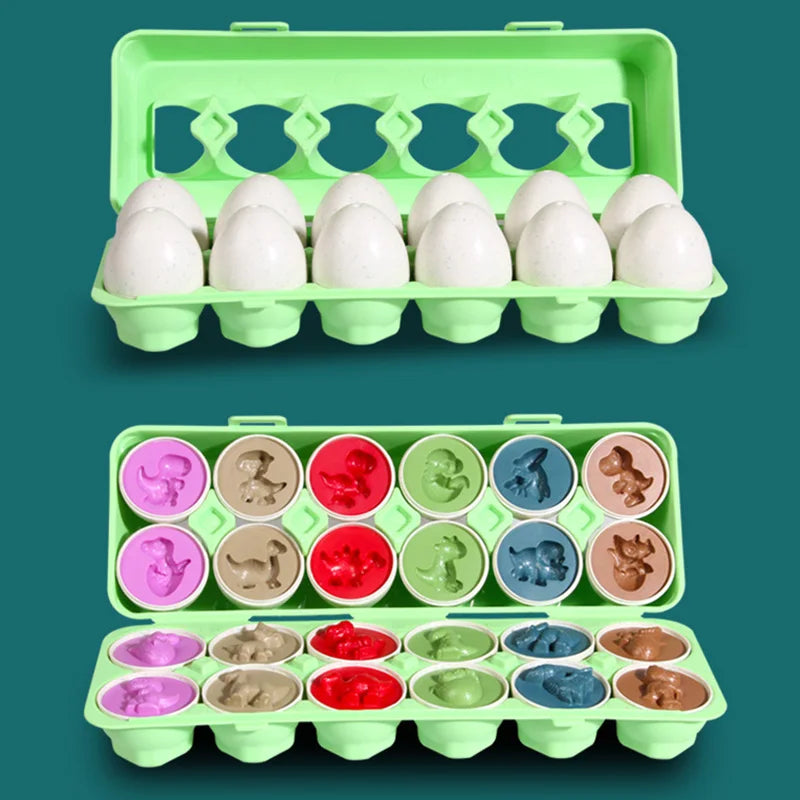 Eggs Screws 3D Puzzle Montessori