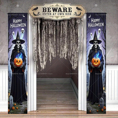 Halloween  Welcome Porch Sign