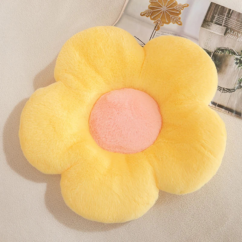 35cm Stuffed Flower Pillow