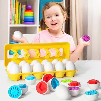Eggs Screws 3D Puzzle Montessori