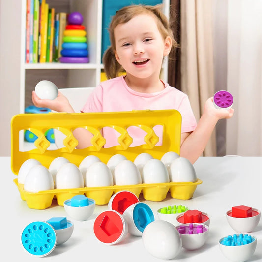 Eggs Screws 3D Puzzle Montessori