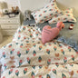 Grid Duvet Cover Set