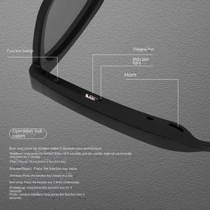 Polarized Smart Bluetooth Glasses